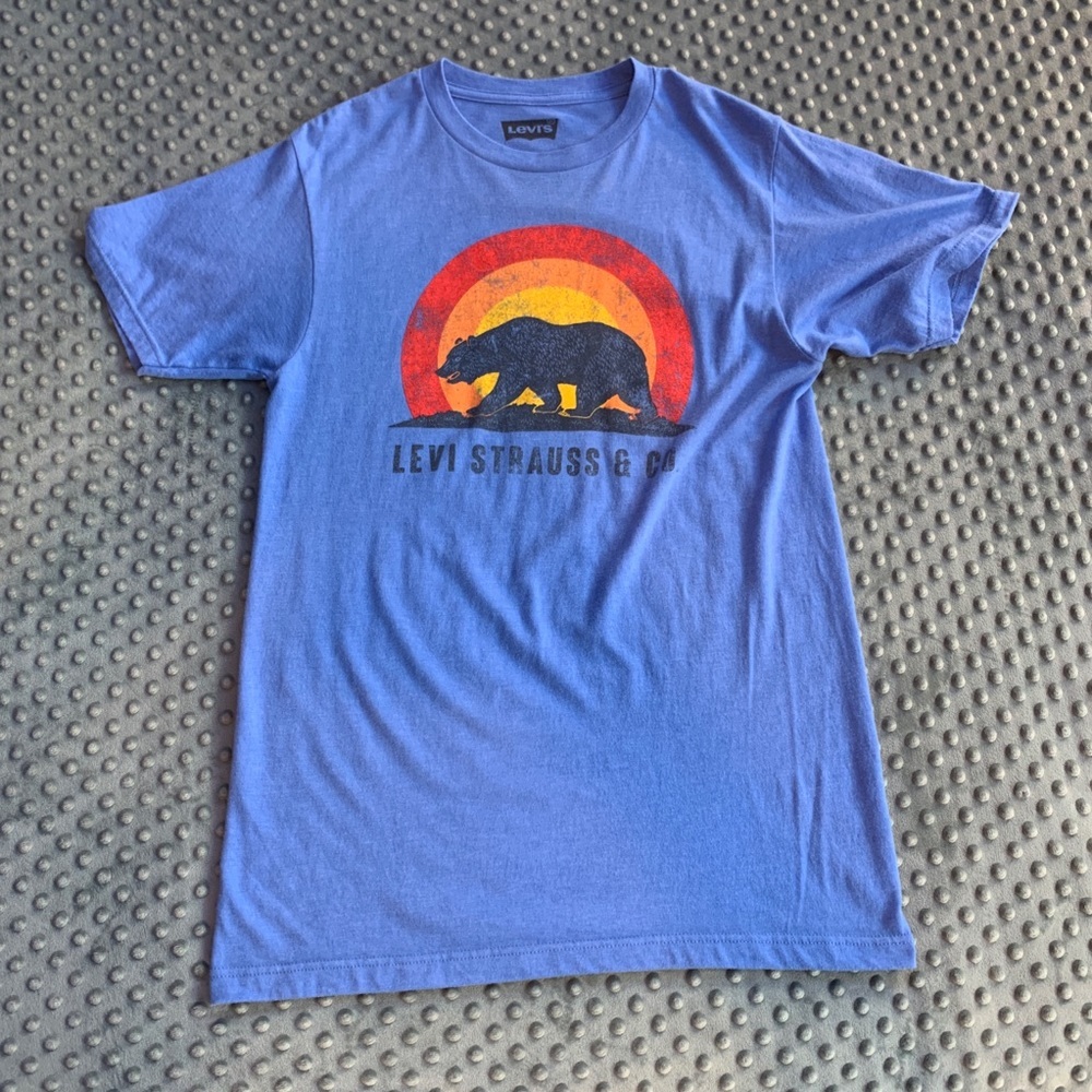 Levi Strauss & Co Bear Graphic Short-Sleeve T-Shirt - Unisex - Adult Small